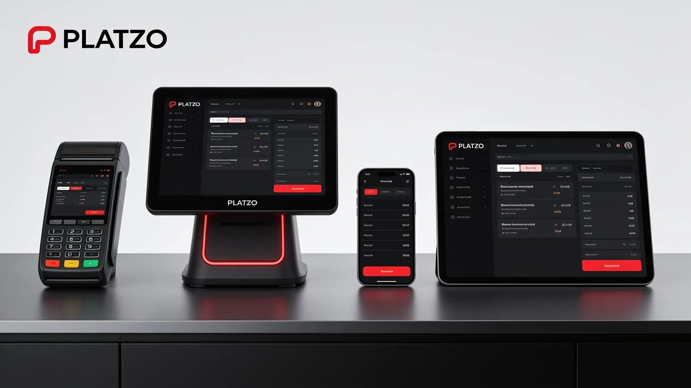 Ecosistema PLATZO: datáfono, punto de venta, celular y tablet
